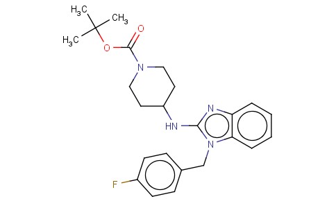 1-BOC-4-[1-(4-FLUORO-BENZYL)-1H-BENZOIMIDAZOL-2-YLAMINO]-PIPERIDINE